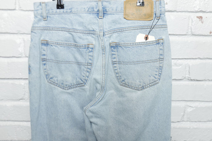 Tommy Hilfiger Vintage Baggy Light Wash Jeans 90s 31/29.5