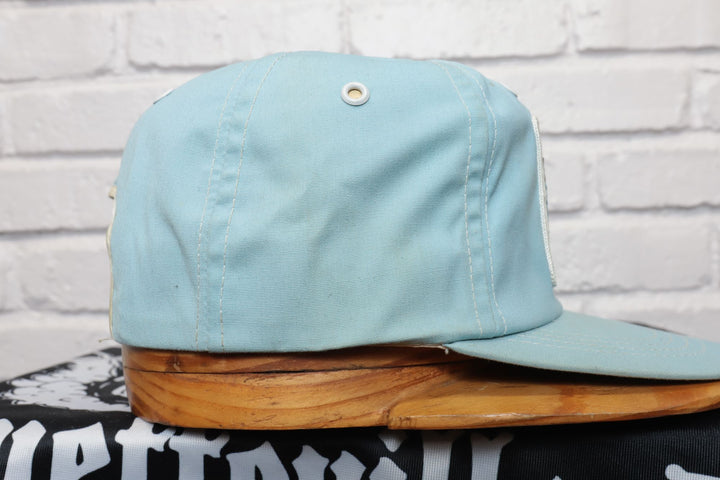 80s Vintage Bendix Light Blue Hat