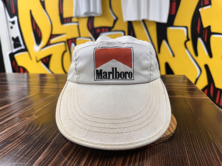 Marlboro America's Cup Vintage Long bill 5 Panel Hat 80s Cap San Diego