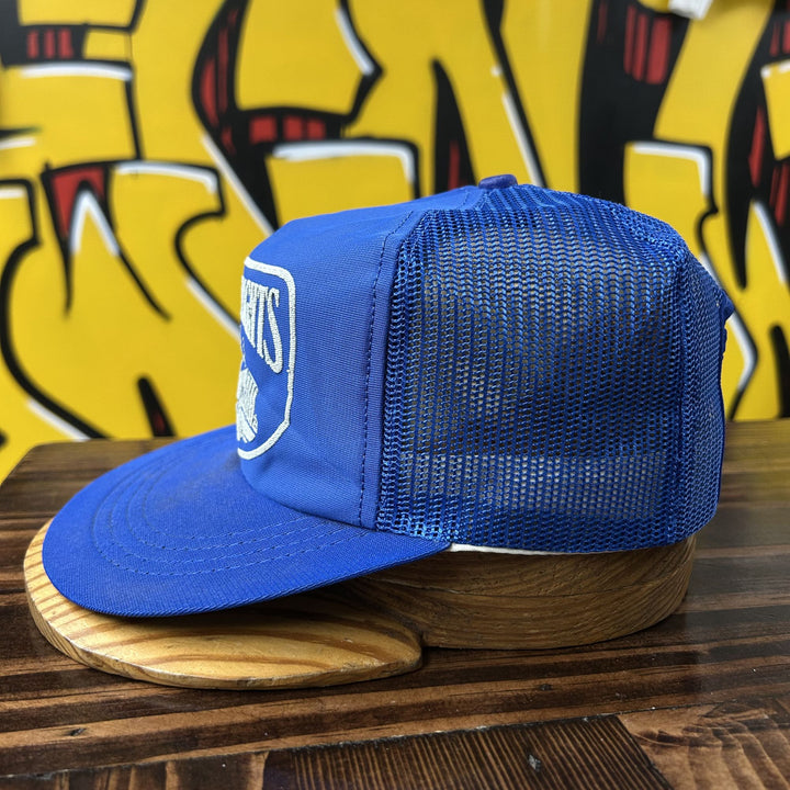 Raleigh Lights Vintage Snapback Trucker Hat 80s