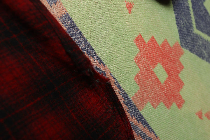 1940s Pendleton Wool Vintage Plaid Shirt Medium 40s True Vtg