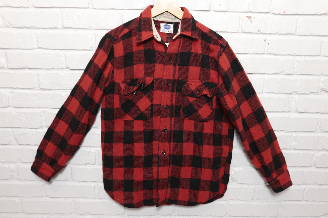 Pilgrim Vintage Plaid Shirt 60s Medium