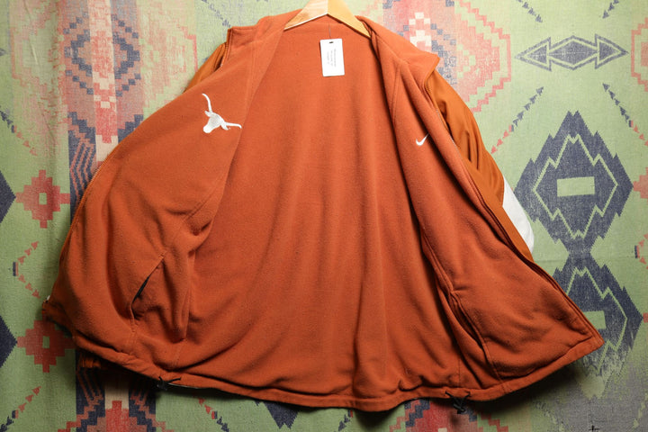 Nike University of Texas Vintage Reversible  Jacket XL 2000s