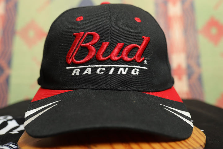 Bud Racing Vintage Nascar Strap back Hat 2000s