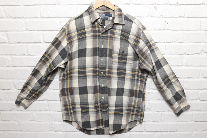 Polo Ralph Lauren Vintage Plaid Shirt 2000s  Medium