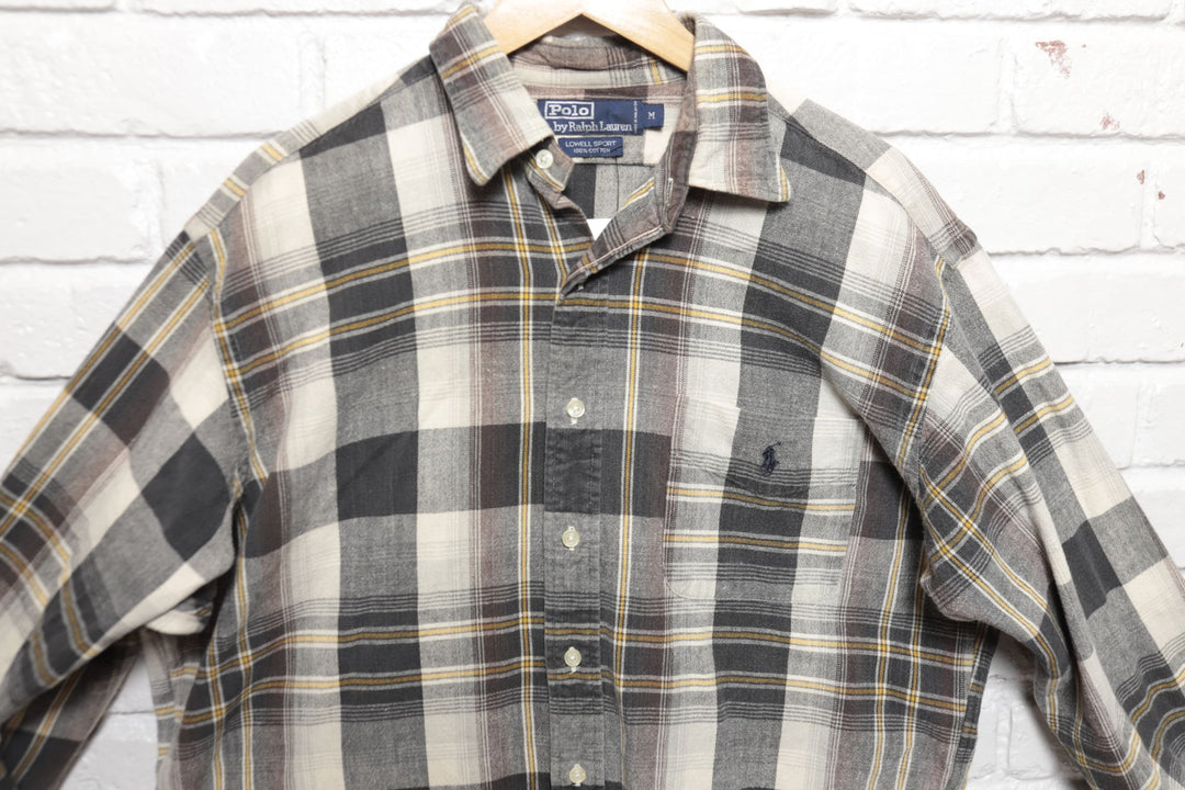 Polo Ralph Lauren Vintage Plaid Shirt 2000s  Medium