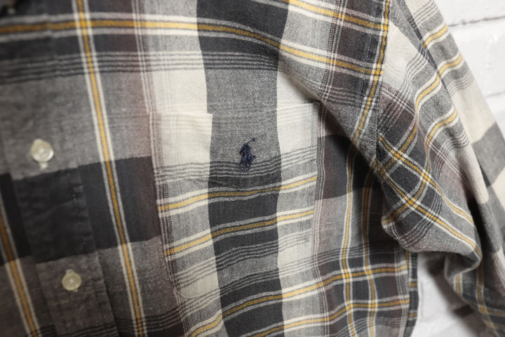 Polo Ralph Lauren Vintage Plaid Shirt 2000s  Medium