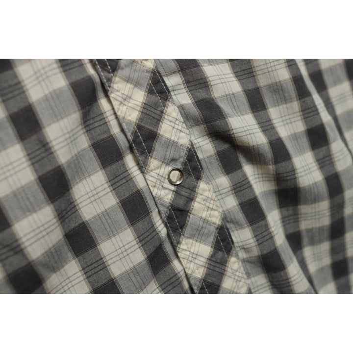 Wrangler Vintage Plaid Pearl Snap Shirt Large 2000s