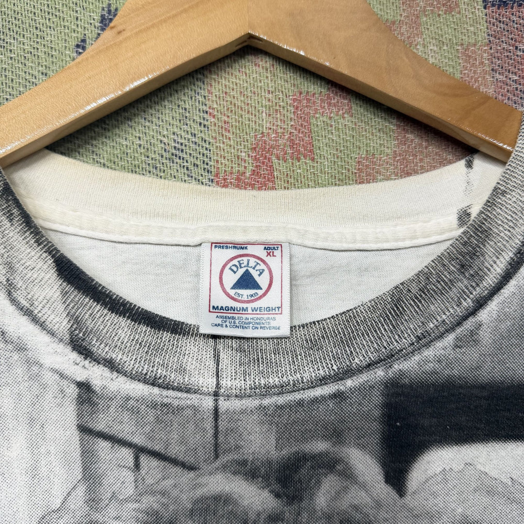 I Love Lucy Vintage All Over Print T Shirt XL 90s