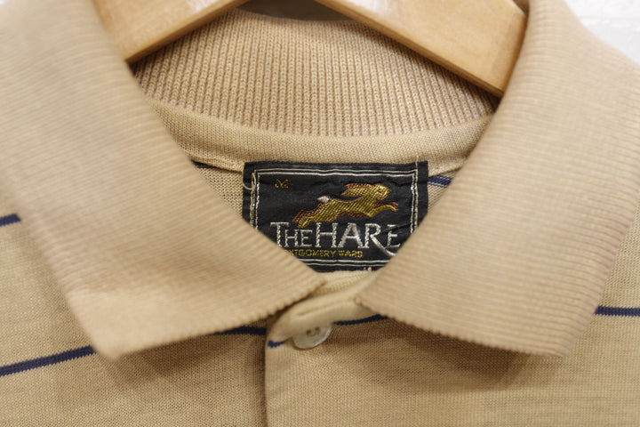 The Hare Vintage Polo Shirt Medium 80s