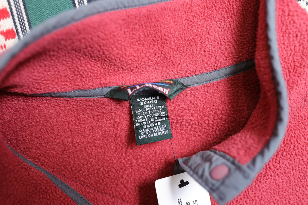 LL Bean Vintage Red Sweatshirt XXXL 2000s