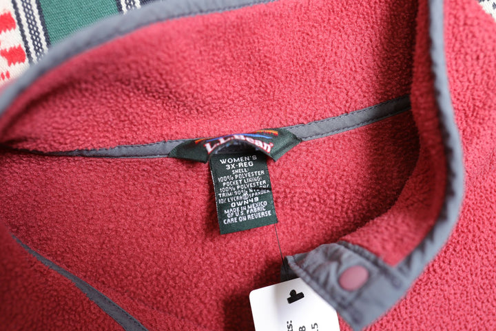 LL Bean Vintage Red Sweatshirt XXXL 2000s
