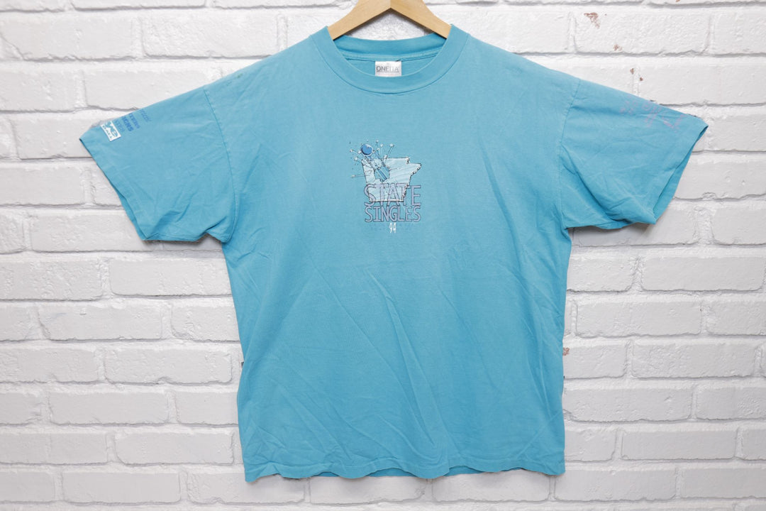 Racquetball Vintage Arkansas T Shirt 90s XL