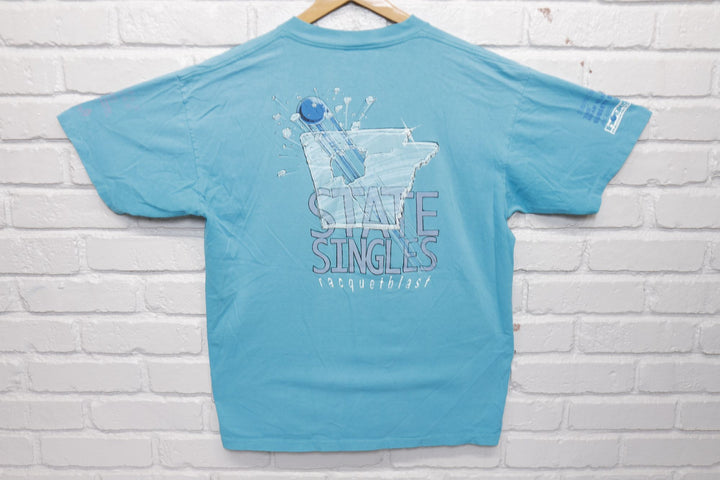 Racquetball Vintage Arkansas T Shirt 90s XL