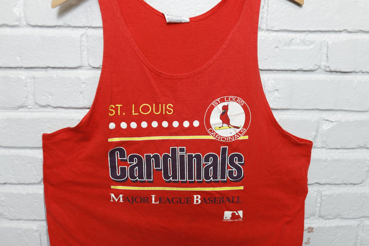 St Louis Cardinals Vintage Tank Top Large 90s