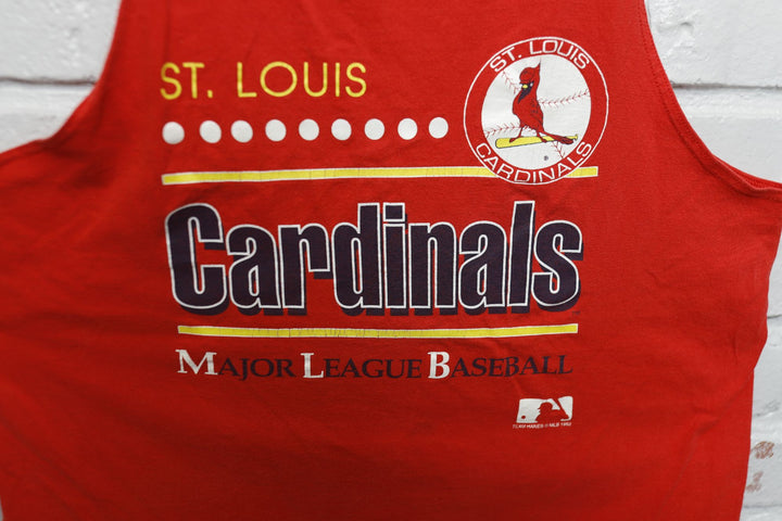 St Louis Cardinals Vintage Tank Top Large 90s