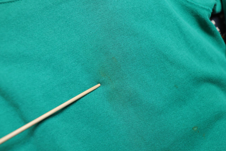 Hanes Sport Vintage Teal Sweatshirt Medium 90s