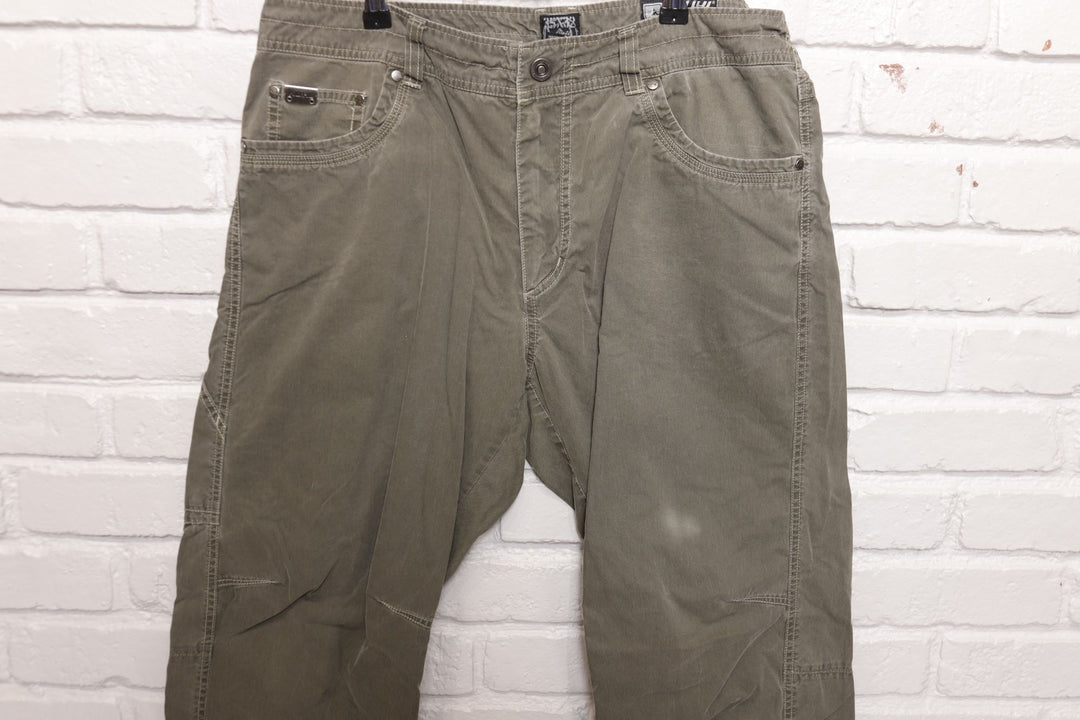 Kuhl Vintage Grey Hiking Pants 2000s 36/32
