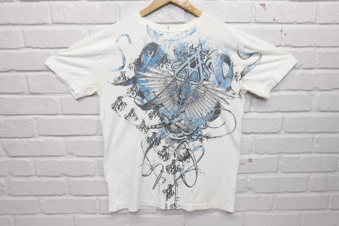 Archaic Vintage Y2K T Shirt Large 2000s