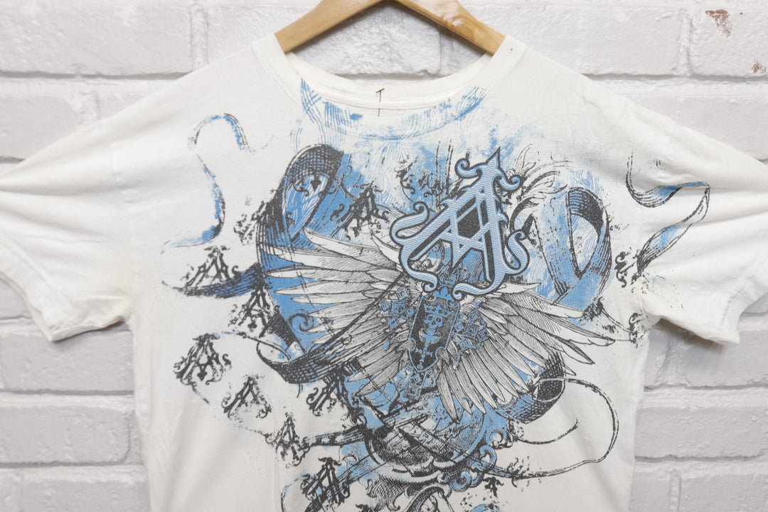 Archaic Vintage Y2K T Shirt Large 2000s