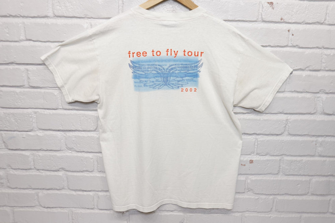 Point Of Grace Free to Fly Vintage T Shirt Large 2000s