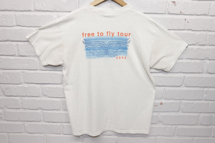 Point Of Grace Free to Fly Vintage T Shirt Large 2000s