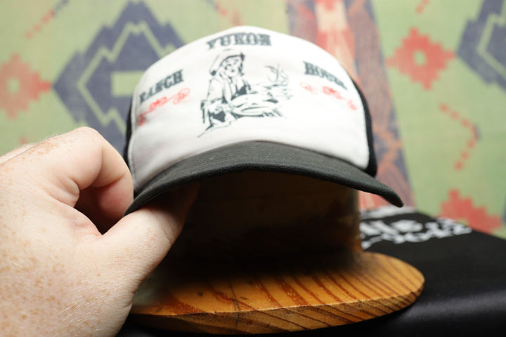 Yukon Ranch House Vintage Snapback trucker Hat 80s