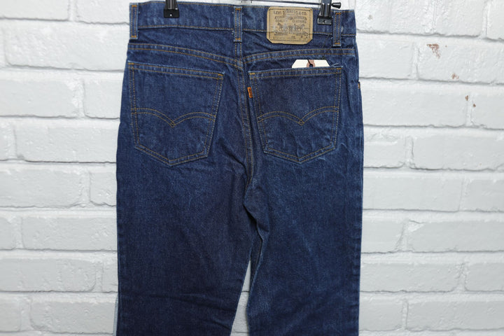 Levi's Orange Tab Vintage Dark Wash Jeans 90s Student 27/27.5