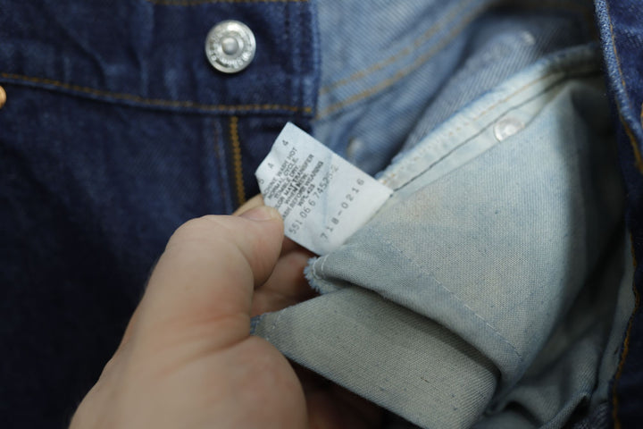 Levi's Orange Tab Vintage Dark Wash Jeans 90s Student 27/27.5