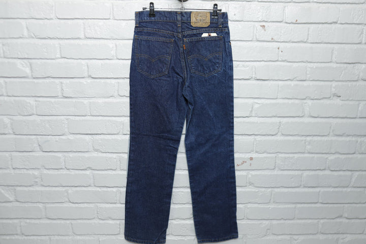 Levi's Orange Tab Vintage Dark Wash Jeans 90s Student 27/27.5