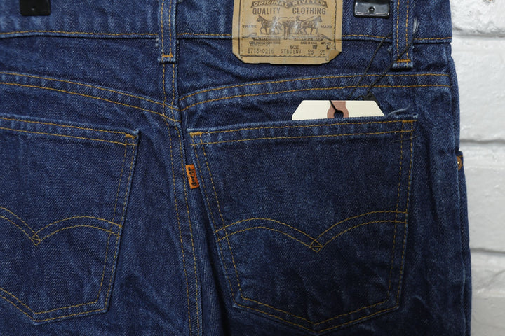 Levi's Orange Tab Vintage Dark Wash Jeans 90s Student 27/27.5