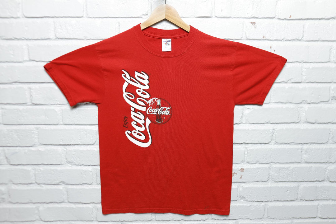 Coca Cola Vintage Enjoy Coke T Shirt 2000s Medium