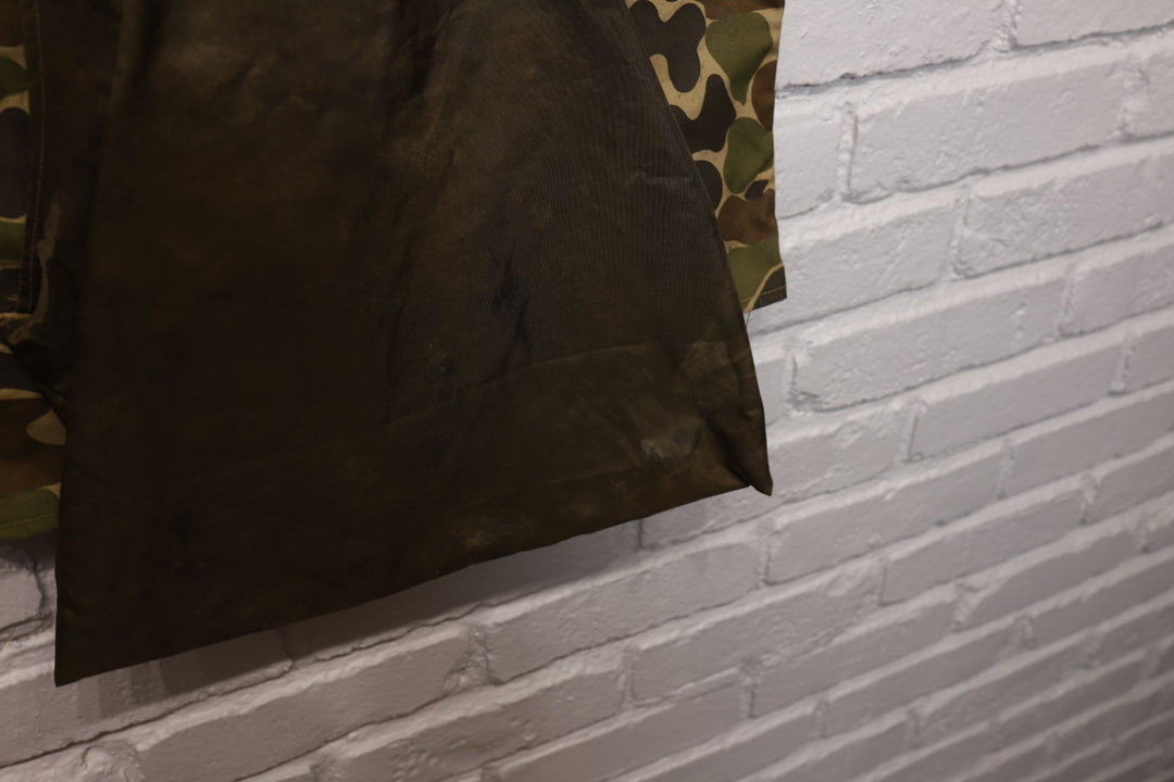 80s Vintage Duxbak Camo Vest Size XL