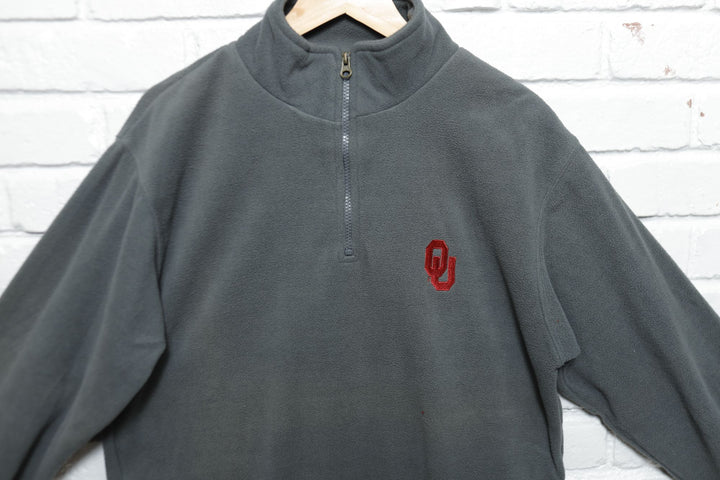 OU Sooners Vintage Red Oak Fleece Sweatshirt 2000s Medium