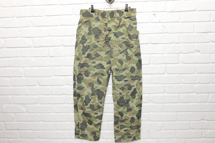 90s Vintage Duck Camo Hunting Pants Size 31/28