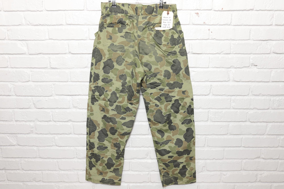 90s Vintage Duck Camo Hunting Pants Size 31/28