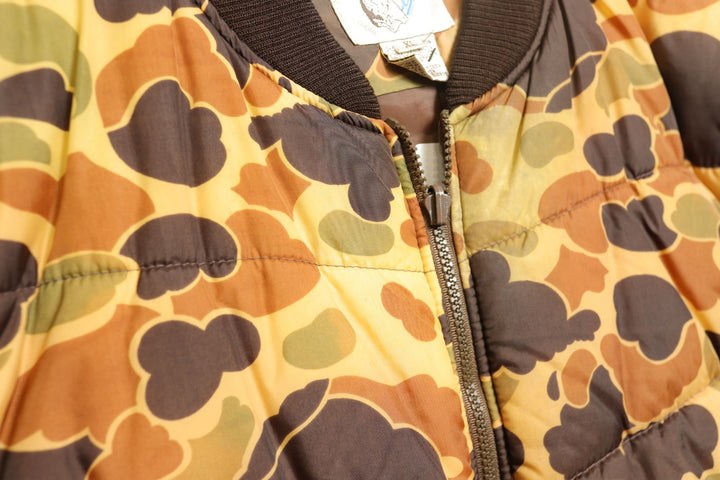 Trophy club Vintage Duck camo Vest 80s