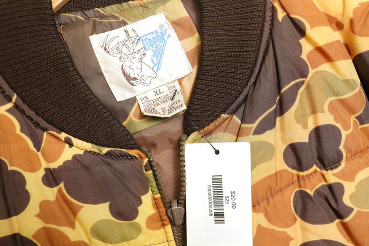 Trophy club Vintage Duck camo Vest 80s