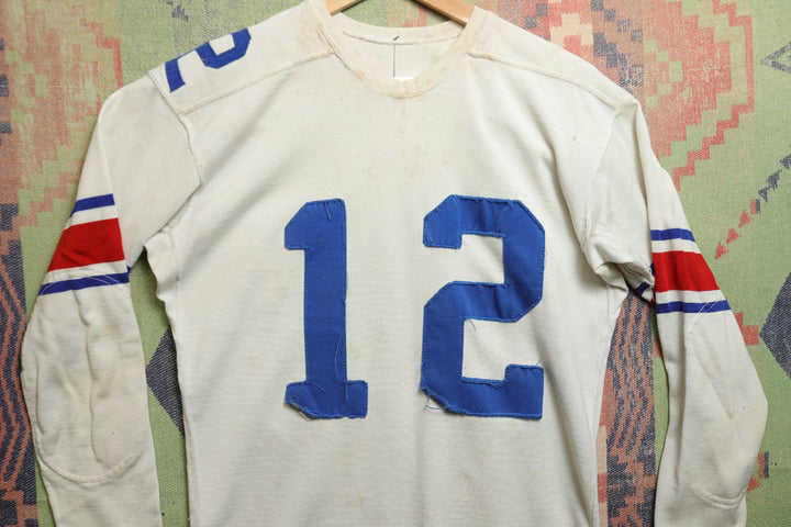 US Military Special Services Vintage Football Jersey 42 Large 50s
