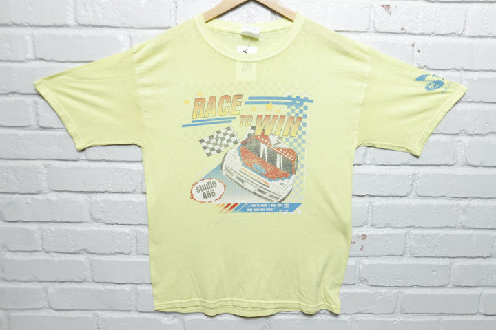 Race to Win Vintage Jesus T Shirt Medium 2000s