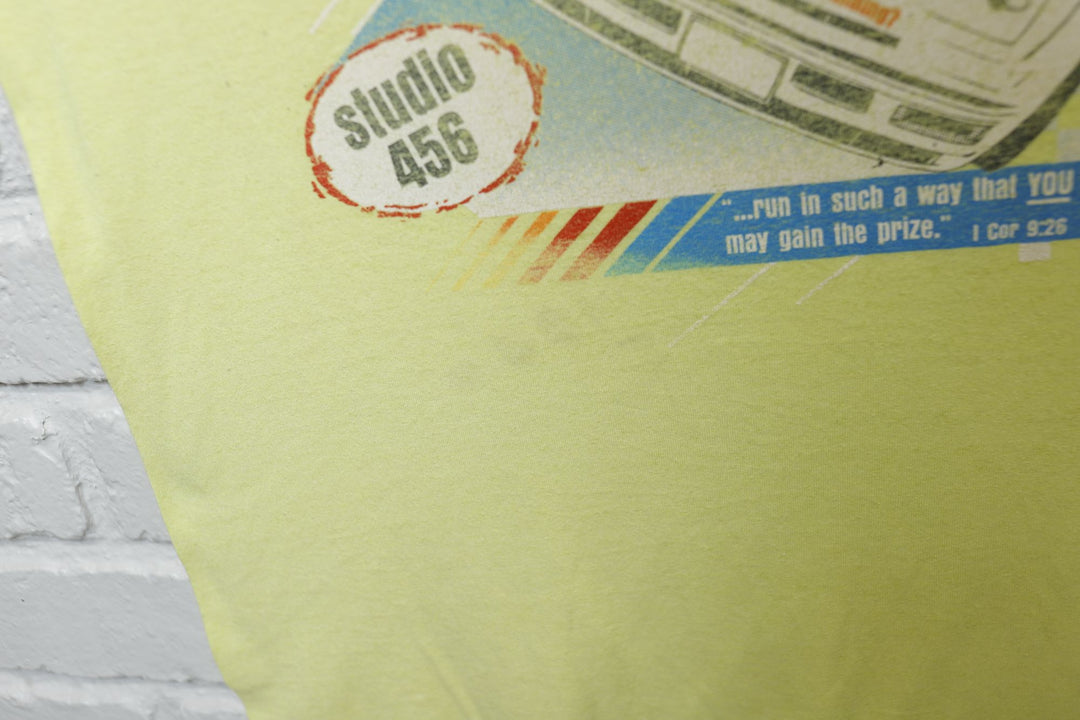 Race to Win Vintage Jesus T Shirt Medium 2000s