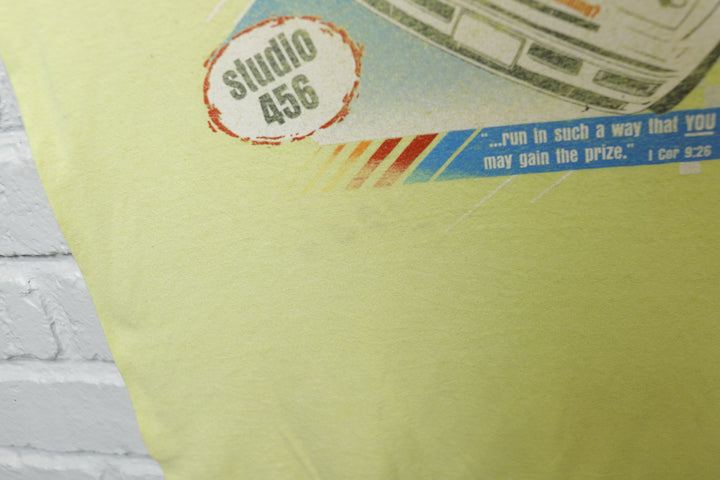 Race to Win Vintage Jesus T Shirt Medium 2000s