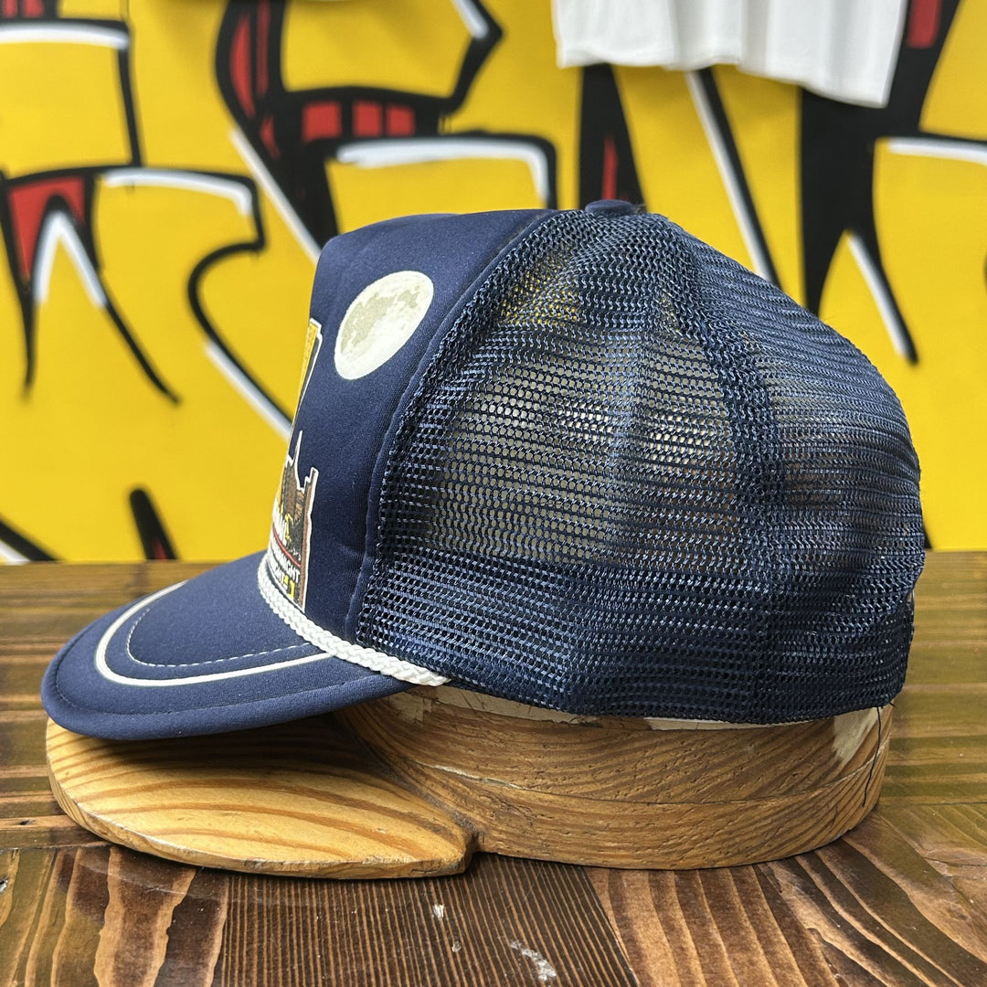 USPS Express Mail Vintage Eagle Snapback Trucker Hat 80s