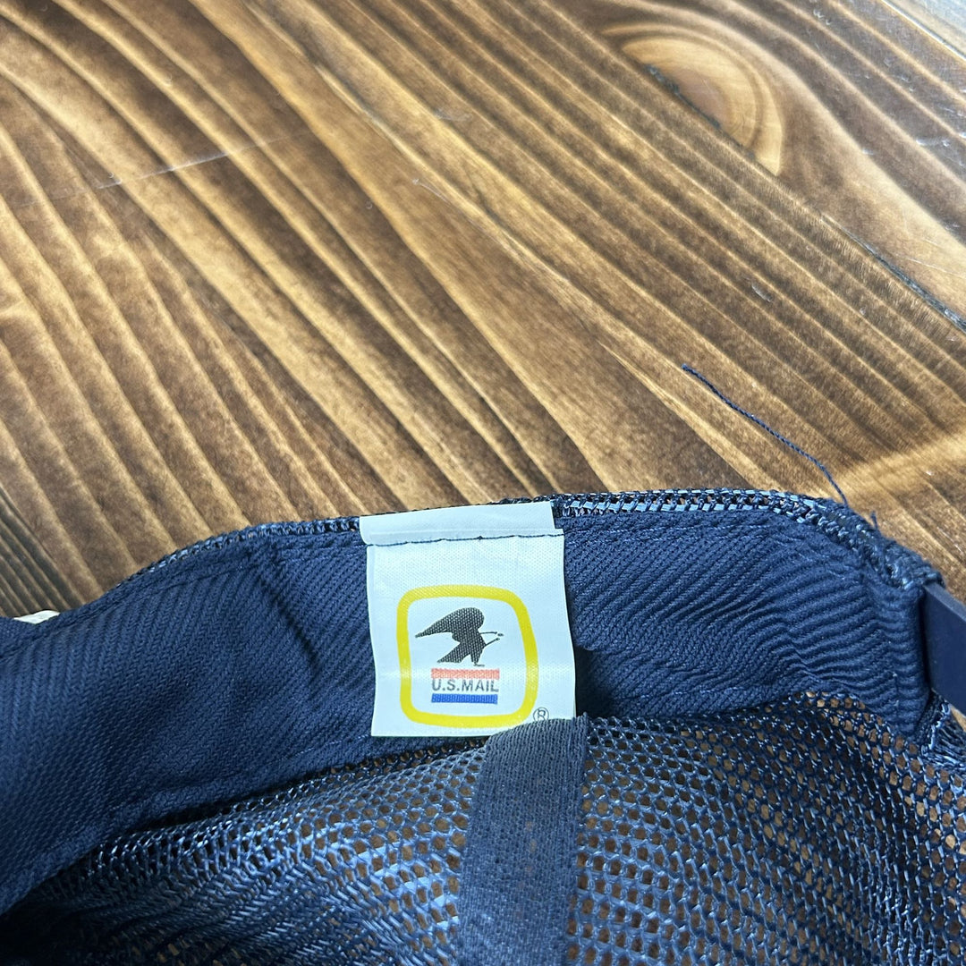 USPS Express Mail Vintage Eagle Snapback Trucker Hat 80s