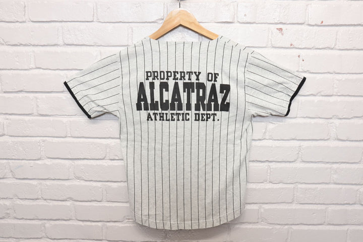 90s Vintage Alcatraz Hard Ball Baseball Jersey Size Medium