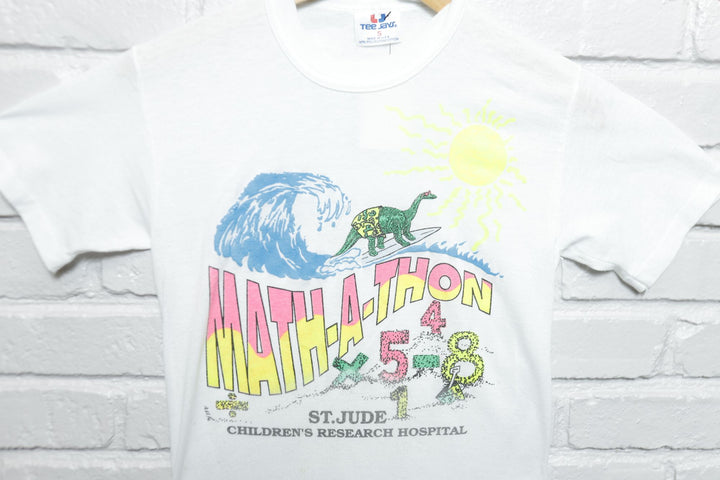 St Jude Math a Thon Vintage T Shirt Small 90s
