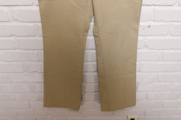 Dickies Vintage Tan Flare Pants 70s 33/31