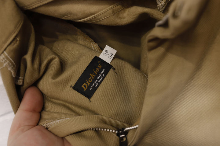 Dickies Vintage Tan Flare Pants 70s 33/31