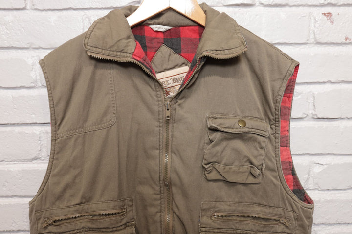 90s Vintage Ozark Trail Brown Vest Size XL