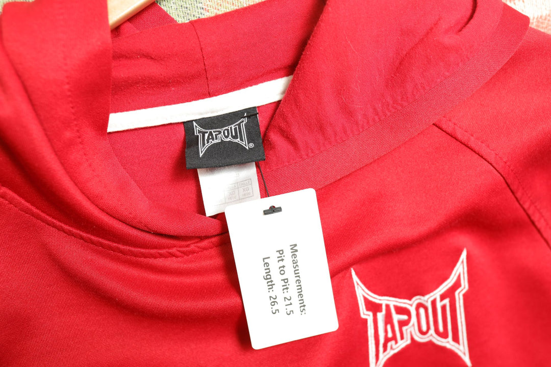 Tapout Vintage Red Hoodie XL 2000s